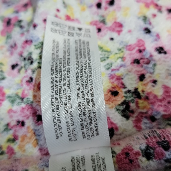 Primark NWT Floral Boho Balloon Sleeve Mini Dress Women's Size XL - Picture 10 of 16